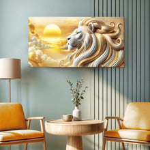 Load image into Gallery viewer, 3D Majestic Lion Wall Art V