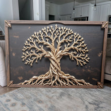 Load image into Gallery viewer, 3D Celtic Tree of Life Wall Art III