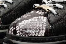 Load image into Gallery viewer, The Venezia Black Leather Women Sneaker