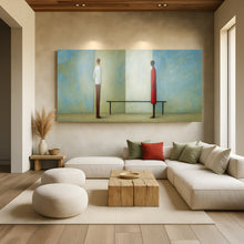 Load image into Gallery viewer, Confrontation Abstract Wall Art