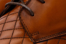 Load image into Gallery viewer, The Zeus Brown Leather Lace-Up Men Boot with a Zipper