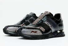 Load image into Gallery viewer, The Milano Snk Black &amp; White Leather Men Sneaker