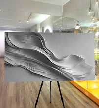 Load image into Gallery viewer, Stormy Gray Minimalist Wall Art