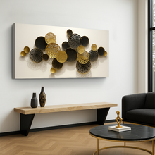 Load image into Gallery viewer, Lotus Leaf Abstract Wall Art V