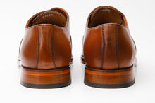 Load image into Gallery viewer, The Gambaha Tan Leather Quarter Brogue Cap Toe Oxford Men Shoe