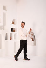 Load image into Gallery viewer, The Marseille Black Leather Men Sneaker