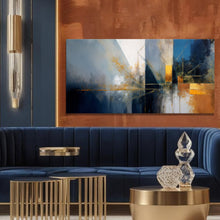 Load image into Gallery viewer, Abstract Geometric Lines Wall Art III