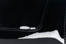 Load image into Gallery viewer, The Ege Black Patent Leather Clutch