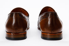 Load image into Gallery viewer, The Meram Brown Leather Tassel Slip-On Loafer Men Shoe