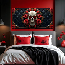 Load image into Gallery viewer, 3D Rose and Skull Wall Art VII