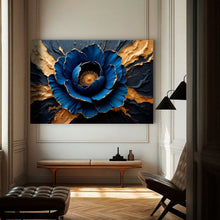 Load image into Gallery viewer, Sapphire Bloom Wall Art