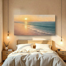 Load image into Gallery viewer, Beach Shoreline Coastal Wall Art IV