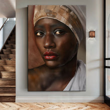 Load image into Gallery viewer, African Woman Painting Wall Art