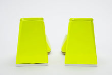 Load image into Gallery viewer, The Butterfly Block Heel Neon Yellow Patent Leather Sandal Final Sale!