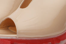 Load image into Gallery viewer, The Caratal Cream Patent Leather Women Sandal