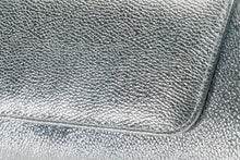 Load image into Gallery viewer, The Ege Silver Leather Clutch