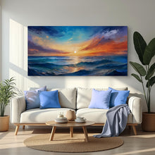 Load image into Gallery viewer, Waterscape Abstract Wall Art XIII