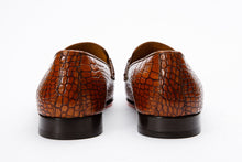 Load image into Gallery viewer, The Monaco Tan Leather Men Shoe Bit Loafer