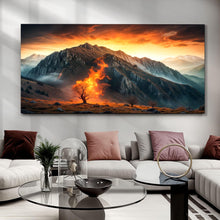 Load image into Gallery viewer, Burning Bush - Faith Wall Art XIII