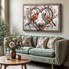 Load image into Gallery viewer, 3D Cardinals Wall Art V