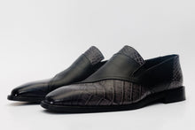 Load image into Gallery viewer, The Mississippi Black Leather Loafer Men Shoe