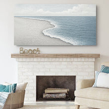 Load image into Gallery viewer, Abstract Beach Shore Wall Art