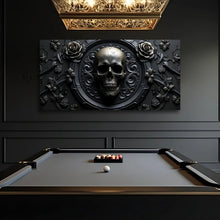 Load image into Gallery viewer, 3D Rose and Skull Wall Art VI