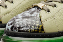 Load image into Gallery viewer, The Venezia Green Leather Women Sneaker