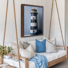 Load image into Gallery viewer, Wooden Lighthouse Coastal Wall Art