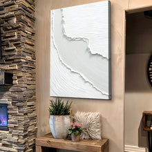 Load image into Gallery viewer, Abstract Minimalist Wave Wall Art