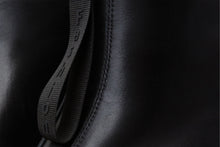 Load image into Gallery viewer, The Tackle Black Leather Block Heel Women Boot