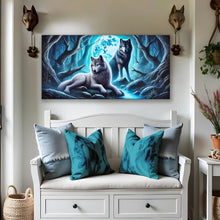 Load image into Gallery viewer, 3D Wolves Wall Art