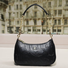 Load image into Gallery viewer, Embossed Letter Crossbody Bag - Women's PU Leather Shoulder Bag with Adjustable Strap