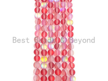 Load image into Gallery viewer, Matte Red Spectrolite Aura Quartz Matte, High Quality in Rou