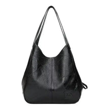 Load image into Gallery viewer, Women's Vintage Large Capacity Shoulder Bag – Retro PU Leather Envelope Handbag