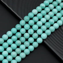 Load image into Gallery viewer, Genuine Amazonite Round Smooth Beads, Sku#U1777