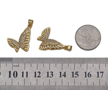 Load image into Gallery viewer, CZ Butterfly Charm, Sku#LK611