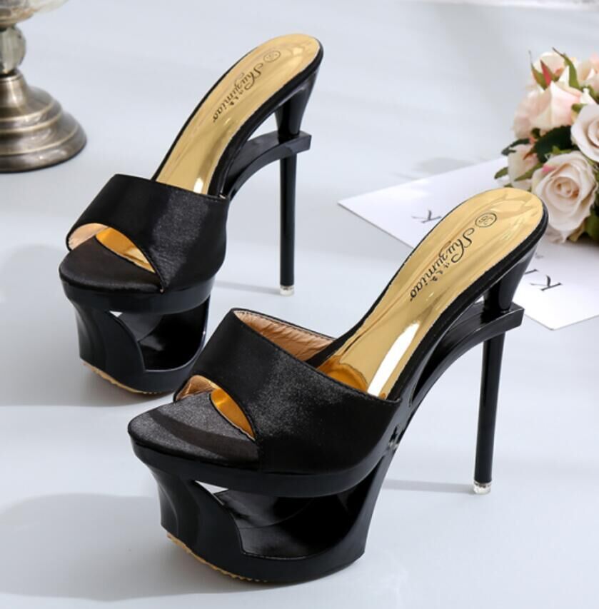 Women's Diamond-Embellished Chiffon Floral Open-Toe Heels | Satin-Trimmed Dress Shoes