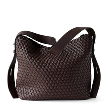 Load image into Gallery viewer, Large-Capacity Woven Bucket Shoulder Bag – Retro Commuter Underarm Bag