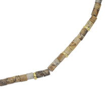 Load image into Gallery viewer, Picture Japser Gemstone Necklace, EF544