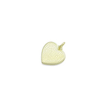Load image into Gallery viewer, White Pearl Gold Heart Charm Pendant,Sku#LX879