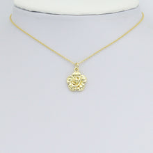 Load image into Gallery viewer, Gold 3D Flower Charm Pendant, Sku#LK1187