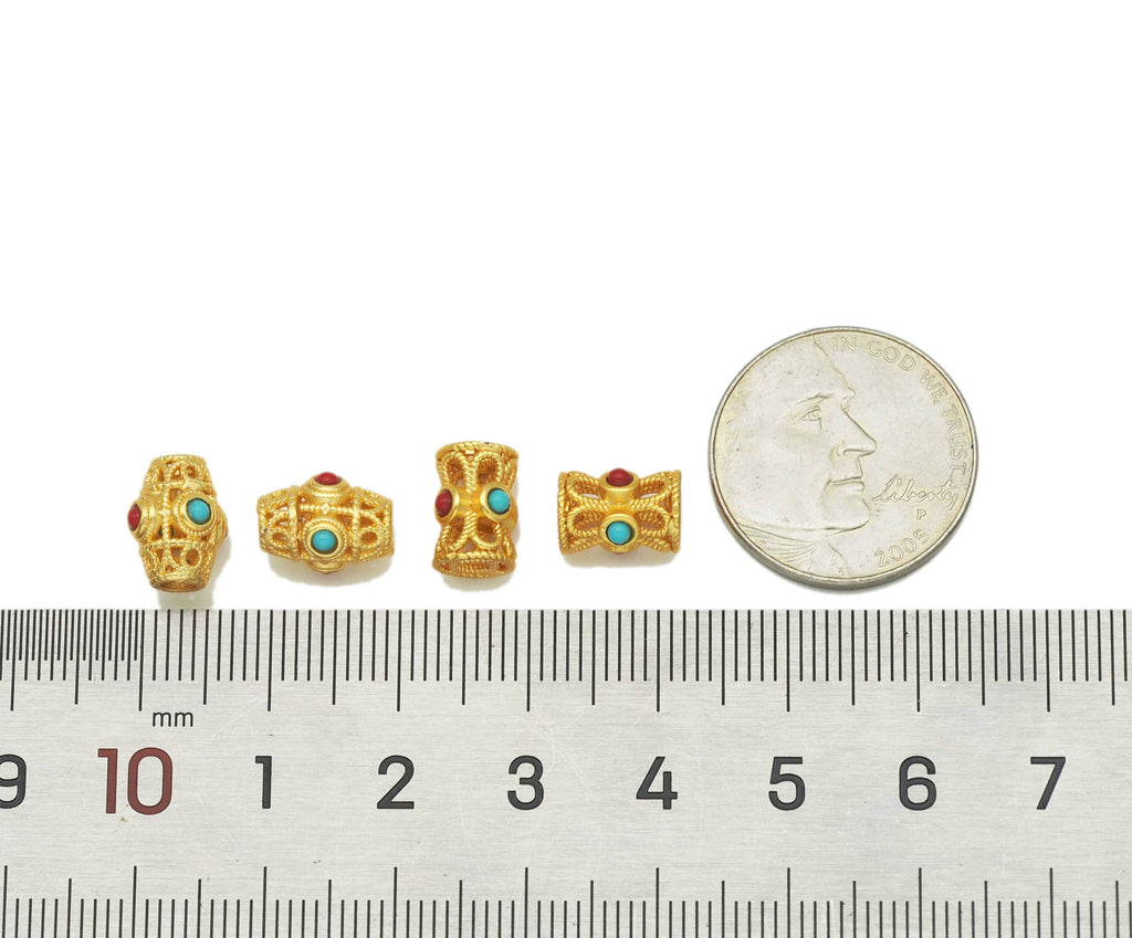 Gold Spacer Beads, SKu#LX08