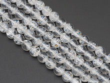Load image into Gallery viewer, Genuine Rainbow Crack Quartz Round Smooth Beads, Sku#U1356