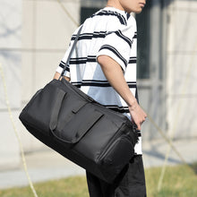 Load image into Gallery viewer, Men's Waterproof Gym &amp; Travel Duffel Bag with Wet/Dry Separation - 20-35L Capacity