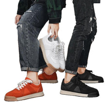 Load image into Gallery viewer, Retro Casual Sneakers - Thick Sole Square Toe Lace-Up Shoes