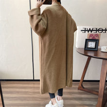 Load image into Gallery viewer, Solid Color Lazy Style Loose Mid-length Sweater Coat Women's Fashion