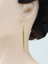 Load image into Gallery viewer, Gold Dangle Earrings, sku# Y754E