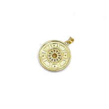 Load image into Gallery viewer, Pearl Gemstone Sun Moon Star Heart Coin Charm, Sku#LX297