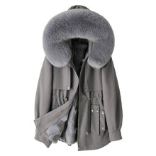 Load image into Gallery viewer, New Thickened Fur-and-Liner Detachable Coat